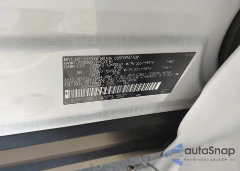 2023 Toyota Venza Limited z USA, uszkodzony, nr VIN JTEAAAAH5PJ122851